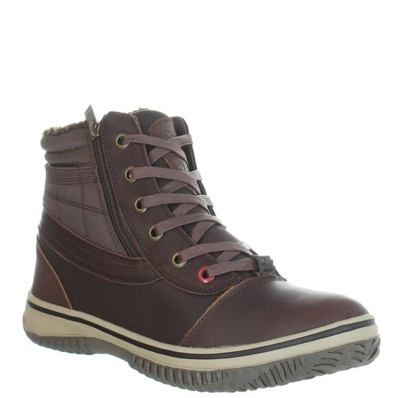 Pajar Canada Men's Tavin Winter Hiking Boots Dark Brown Genuine Leather Size 8 - Picture 1 of 4